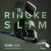 Ringke 2x Slim Watch Case - комплект от два броя качествен твърд кейс за Apple Watch 7 41мм (прозрачен и зелен) (2 броя) 1