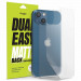 Ringke Dual Easy Matte Back Protector - два броя матови защитни покрития за задната част на iPhone 13 mini 1