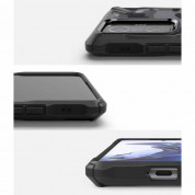 Ringke Fusion X Case - хибриден удароустойчив кейс за Xiaomi Mi 11T Pro, Xiaomi Mi 11T (черен-камуфлаж) 4