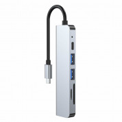 Tech-Protect USB-C Hub 6in1 v4 (gray) 7