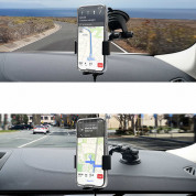 Elago Wireless Car Charger with Auto Clamping Car Mount 15W - поставка за кола с безжично зареждане за Qi съвместими смартфони и допълнителен USB-A порт (черен) 5