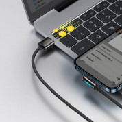 Baseus Legend Elbow Lightning to USB Cable 2.4A (CALCS-01) - USB към Lightning кабел за Apple устройства с Lightning порт (100 см) (черен) 13