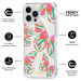 CaseMate Tough Print Case - дизайнерски кейс с висока защита за iPhone 13 Pro Max, iPhone 12 Pro Max (розов) 3