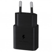 Samsung Fast Travel 15W USB-C Charger EP-T1510XBEGEU with USB-C cable (black) (retail package) 3