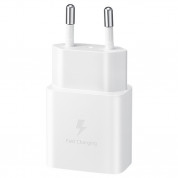Samsung Fast Travel 15W USB-C Charger EP-T1510XWEGEU with USB-C cable (white) (retail package) 3
