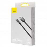 Baseus Legend Elbow Lightning to USB Cable 2.4A (CALCS-A01) - USB към Lightning кабел за Apple устройства с Lightning порт (200 см) (черен) 15