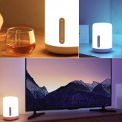 Xiaomi Mi LED Bedside Lamp 2 - настолна нощна LED лампа с WiFi и Bluetooth (бял) 4