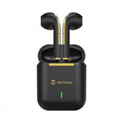 Tactical Black Hawk StrikePods TWS Bluetooth Earphones - безжични блутут слушалки със зареждащ кейс (черен-златист) 4