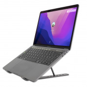 4smarts Portable Desk Stand ErgoFix H18 - преносима алуминиева сгъваема поставка за MacBook и лаптопи до 16 инча (тъмносив) 2