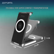4smarts Wireless Charger UltiMag TrioFold 22.5W - тройна поставка (пад) за безжично зареждане за iPhone с Magsafe, Apple Watch и AirPods (черен) 9