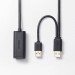 Ugreen 2 x USB 2.0 Extension Cable - удължителен USB кабел с две мъжки USB (500 см) (черен) 3