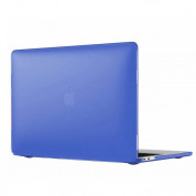 JC SmartShell Case - предпазен кейс за MacBook Air 13 (2018-2020), MacBook Air 13 M1 (2020) (син)