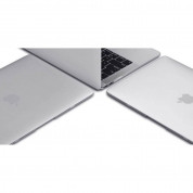 JC SmartShell Case - предпазен кейс за MacBook Pro 13 (2016-2020), MacBook Pro 13 M1 (2020), MacBook Pro 13 M2 (2022) (прозрачен-мат) 2
