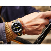 Samsung Premium Nato Band GP-R600BREECAH - оригинална кожена каишка за Samsung Galaxy Watch и всеки часовник с 20мм захват (сив) 3