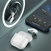 Dudao U14B TWS Bluetooth Earphones - безжични блутут слушалки със зареждащ кейс (бял) 6