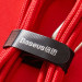 Baseus Year of the Tiger 3-in-1 USB Cable (CASX010009) - универсален USB кабел с Lightning, microUSB и USB-C конектори (120 см) (червен) 10