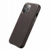 iCarer Leather Oil Wax MagSafe Case - кожен (естествена кожа) кейс с MagSafe за iPhone 13 Pro (кафяв) 7