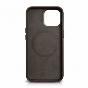 iCarer Leather Oil Wax MagSafe Case - кожен (естествена кожа) кейс с MagSafe за iPhone 13 Pro (кафяв) 3