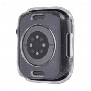 CaseMate Tough Clear Bumper - силиконов (TPU) кейс за Apple Watch 7 41мм (прозрачен) 3