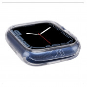 CaseMate Tough Clear Bumper - ксиликонов (TPU) кейс за Apple Watch 7 45мм (прозрачен) 4