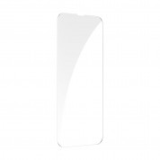 Baseus Full Screen Tempered Glass (SGBL020102) - стъклено защитно покритие за целия дисплей на iPhone 13, iPhone 13 Pro (прозрачен) (2 броя) 3