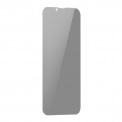 Baseus Full Screen Anti-Spy Privacy Tempered Glass (SGBL020602) - стъклено защитно покритие с определен ъгъл на виждане за целия дисплей на iPhone 13 mini (2 броя) 5