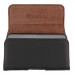Honju Horizon Smooth Belt Leather Case Universal - кожен (естествена кожа) калъф за iPhone 13 Pro Max, 12 Pro Max и смартофни с размери до 170 x 85 мм (черен) 6