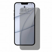 Baseus Full Screen Anti-Spy Privacy Tempered Glass (SGBL020702) - стъклено защитно покритие с определен ъгъл на виждане за целия дисплей на iPhone iPhone 13, iPhone 13 Pro (2 броя)