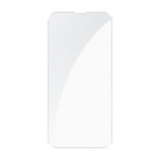 Baseus Full Screen Porcelain Tempered Glass (SGBL030102) - стъклено защитно покритие за целия дисплей на iPhone 13, iPhone 13 Pro (прозрачен) (2 броя) 2