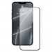 Baseus Full Screen Porcelain Tempered Glass (SGQP030101) - стъклено защитно покритие за целия дисплей на iPhone 13, iPhone 13 Pro (прозрачен-черен) (2 броя) 1