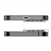 Baseus Simple Case - силиконов (TPU) калъф за iPhone 13 Pro Max (черен-прозрачен) 3