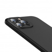 Baseus Liquid Silica Gel Case (ARYT000201) - силиконов (TPU) калъф за iPhone 13 Pro Max (черен) 6