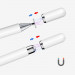 Joyroom Excellent Series Passive Capacitive Pen - универсална писалка за iPad и мобилни устройства (тъмносив) 7