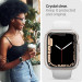 Spigen Liquid Crystal Case - качествен силиконов (TPU) кейс за Apple Watch 44мм, 45мм (прозрачен) 7