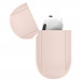 Spigen AirPods 3 Silicone Fit Case - силиконов калъф с карабинер за Apple AirPods 3 (розов) 3