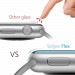 Spigen Neo FLEX Screen Protector - комплект от 3 броя защитно покритие с извити ръбове за целия дисплей на Apple Watch 44мм, Apple Watch 45мм (прозрачен) 3