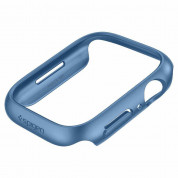 Spigen Thin Fit Case - качествен твърд кейс за Apple Watch 7 41мм (син) 7
