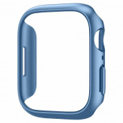 Spigen Thin Fit Case - качествен твърд кейс за Apple Watch 7 41мм (син) 1