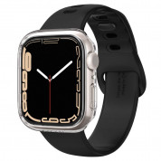 Spigen Thin Fit Case - качествен твърд кейс за Apple Watch 7 41мм (прозрачен)