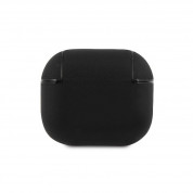 BMW Signature Leather Case - кожен кейс (естествена кожа) за Apple Airpods 3 (черен) 2