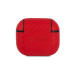 Ferrari PU Carbon Leather Case- дизайнерски кожен кейс за Apple Airpods 3 (червен) 3