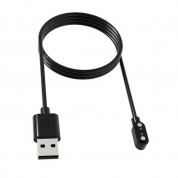 Tactical USB Charging Cable for Haylou LS09B GST (100 cm) (black)