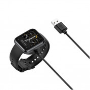 Tactical USB Charging Cable - магнитен кабел за Realme Watch 2, Watch 2 Pro (100 см) (черен) 3