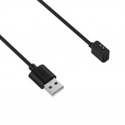 Tactical USB Charging Cable - магнитен кабел за Xiaomi Redmi Watch 2, Watch 2 Lite (100 см) (черен) 3