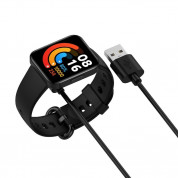 Tactical USB Charging Cable - магнитен кабел за Xiaomi Redmi Watch 2, Watch 2 Lite (100 см) (черен) 6