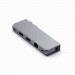 Satechi USB-C Pro Hub Mini - мултифункционален хъб за свързване на допълнителна периферия за MacBook Pro (тъмносив) 1