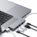 Satechi USB-C Pro Hub Mini - мултифункционален хъб за свързване на допълнителна периферия за MacBook Pro (тъмносив) 2