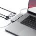 Satechi USB-C Pro Hub Mini - мултифункционален хъб за свързване на допълнителна периферия за MacBook Pro (тъмносив) 3