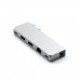 Satechi USB-C Pro Hub Mini - мултифункционален хъб за свързване на допълнителна периферия за MacBook Pro (сребрист) 1