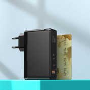 Baseus GaN 2 Pro Charger 120W (CCGAN-J02) - захранване за ел. мрежа за лаптопи, смартфони и таблети с USB и 2xUSB-C изходи с технология за бързо зареждане и USB-C кабел (бял) 11